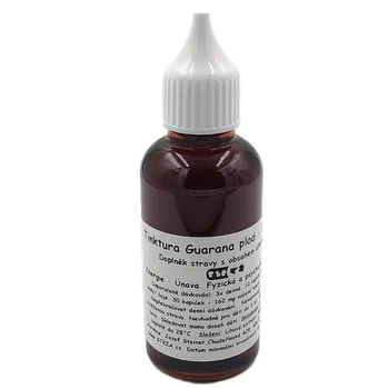 Doplněk stravy STEZA - Tinktura Guarana plod - FORTE 50 ml. (Tinktura Guarana)