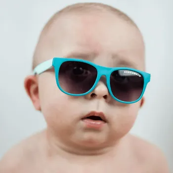 Dětské sluneční brýle 0-10 měsíců Blue Geggamoja