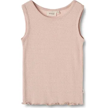 Kojenecký body Dětský nátělník z merino vlny a hedvábí růžový pale lilac Cilia Wheat Velikost: 98