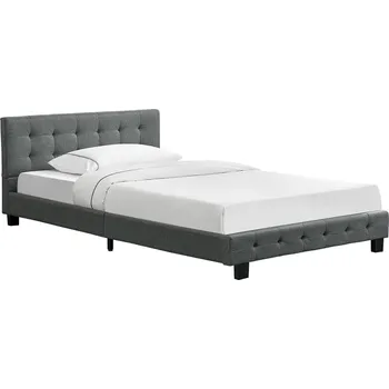 Postel Juskys Manresa 120 x 200 cm šedá