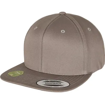 Kšiltovka 6 panelová Snapback bio kšiltovka 6089OC pale grey onesize