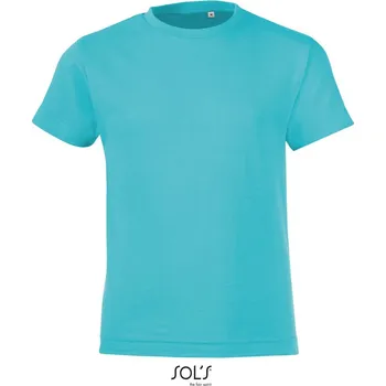 Dětské tričko Regent Fit Kids atoll blue 2 Y