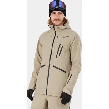 FUNDANGO Pánská lyžařská bunda Rigel S BÉŽOVÁ