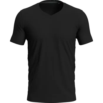 Pánské tričko s výstřihem do V V-Neck T "Clive" black opal XXL