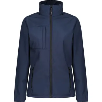 Dámská 3-vrstvá softshellová bunda "Octagon II" navy-seal grey 12_M