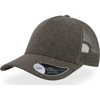 Kšiltovka 5 panelová Trucker kšiltovka "Rapper Jersey" dark grey onesize