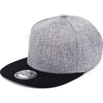 Kšiltovka Čepice Snap melange šedá melírová-černá (03mgb) UNI