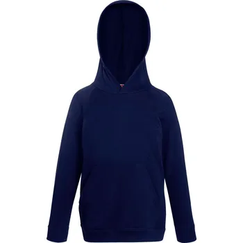 Dívčí mikina Dětská mikina s kapucí Kids Lightweight Hooded Sweat deep navy 12-13