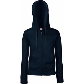 Dámská mikina Dámská mikina s kapucí Premium Lady-Fit Hooded Jacket deep navy XXL