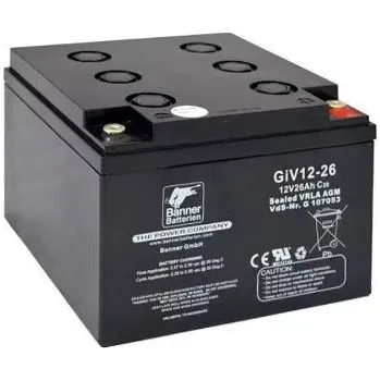 Autobaterie Baterie Banner Stand by Bull Bloc GiV 12-26, 26Ah, 12V