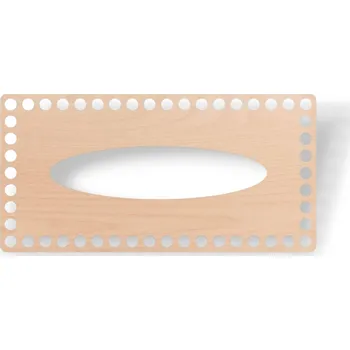 JarisWood Víko na kapesníky k obháčkování Střední Povrchová úprava: Bez povrchové úpravy