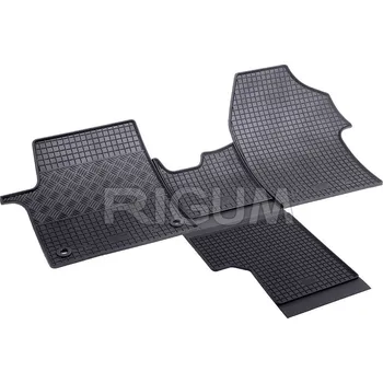 autokoberec Gumové koberce PEUGEOT Traveller 2016-> + Tunel