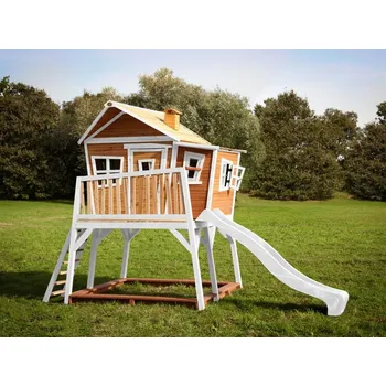 Dětské hřiště Dětský domeček AXI Max - White/Brown