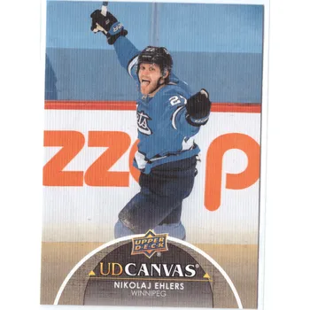 Sběratelská karetní hra 2021-22 Upper Deck Series 1 NIKOLAJ EHLERS UD Canvas