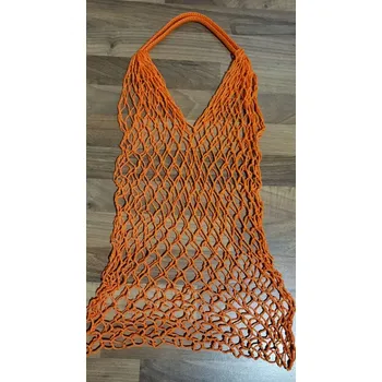 Síťovka - RUČNÍ VÝROBA - oranžová