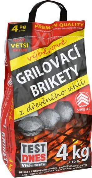 Servis les grilovací brikety 4 kg