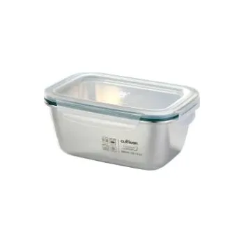 Dóza na potraviny Nerezová obdélníková dóza Cuitisan - 980 ml