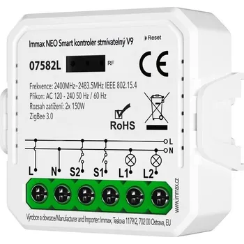 Centrální jednotka pro chytrou domácnost Smart spínač IMMAX NEO 07582L ZigBee Tuya