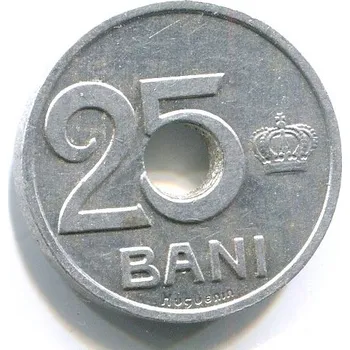 Sběratelství RUMUNSKO. 25 bani 1921. KM-44