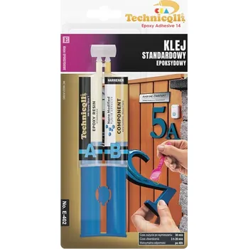 Průmyslové lepidlo TECHNICQLL STANDARDNÍ EPOXIDOVÉ LEPIDLO 2X12 ML E-402