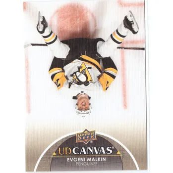 Sběratelská karetní hra 2021-22 Upper Deck Series 1 EVGENI MALKIN UD Canvas