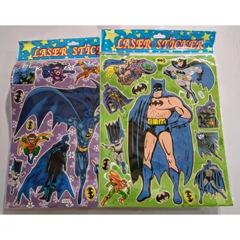 autodráha Samolepky Batman - 15ks Nové zboží