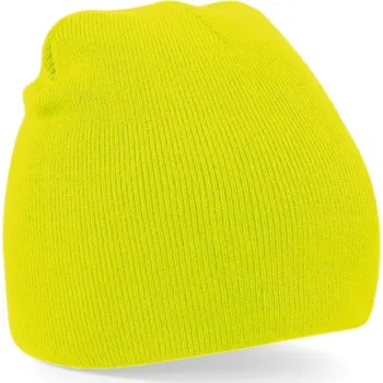 Pokrývka hlavy Čepice "Original Pull-On" B 44 fluorescent yellow onesize