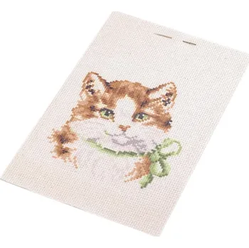 Vyšívací vzor Stoklasa Dětské vyšívání č.3 bílá kočka