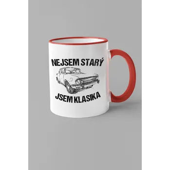 MMO Hrnek Jsem klasika 330 ml červená