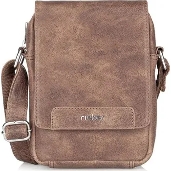 Kabelka Rieker Pánská taška RIEKER 9033 hnědá