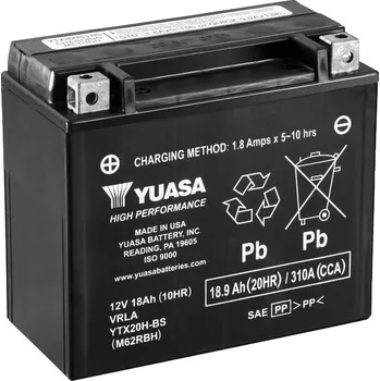 Motobaterie YUASA YTX20H-BS 12V 18Ah