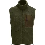 Fleecová vesta Sherpa Fury Bodywarmer army-dark army L