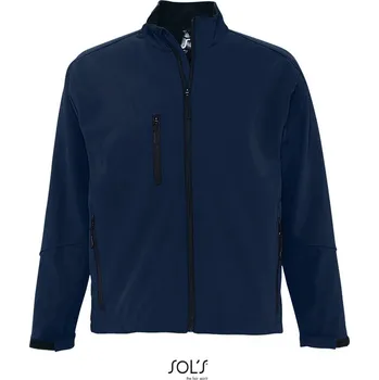 Pánská 3-vrstvá softshellová bunda Relax abyss blue L