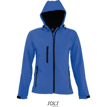Dámská 3-vrstvá softshellová bunda s kapucí Replay Women royal blue S