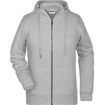 Dámská mikina Dámská mikina s kapucí JN 8025 grey heather M