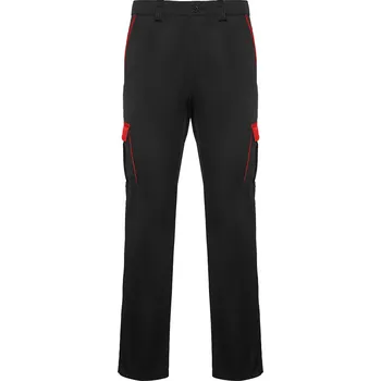 pracovní kraťasy Pracovní kalhoty Trooper černá-červená (0260) 50