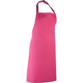 Pracovní zástěra Zástěra s laclem "Colours" PR 150 hot pink onesize