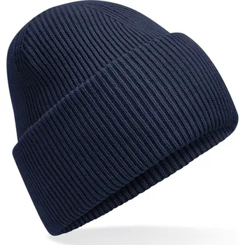 Čepice Pletená čepice s manžetou "Recycled" B 385R french navy onesize
