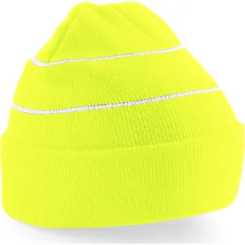 Pokrývka hlavy Pletená čepice "Enhanced-Viz" B 42 fluorescent yellow onesize