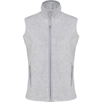 Dámská vesta Dámská mikrofleecová vesta "Melodie" K 906 ash heather 4XL