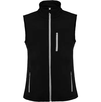 Dámská softshellová bunda Pánská vesta Nevada černá (02) M