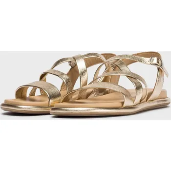Dámské sandále Wonders dámské kožené sandály Izora AT-3402 zlaté Velikost: 38
