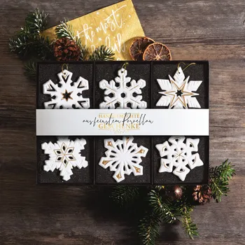 Vánoční dekorace Aelteste Volkstedter Porcelánová vánoční dekorace sada 6 ks 10510_1-6_BG