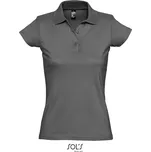 Dámské žerzejové polo Prescott Women dark grey M