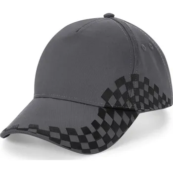 Kšiltovka 5 panelová kšiltovka "Grand Prix" B 159 graphite grey onesize