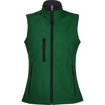 Dámská 3-vrstvá softhellová vesta Rallye Women bottle green XXL