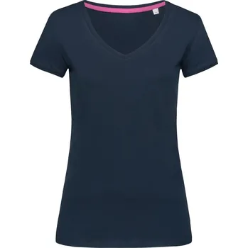 Dámské tričko Dámské tričko s výstřihem do V V-Neck T "Megan" marina blue L