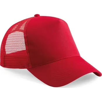 Kšiltovka 5 panelová Trucker kšiltovka B 640 classic red-classic red onesize