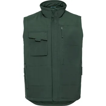 Pánská vesta Pracovní vesta 014M bottle green XL
