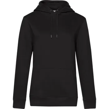 Dámská mikina Dámská mikina s kapucí QUEEN Hooded_° black pure S